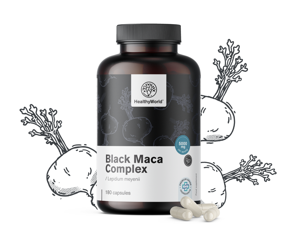 Černá maca komplex 5000 mg