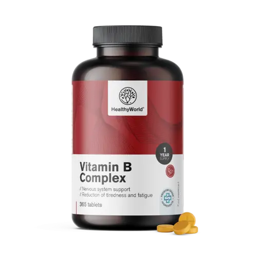 Vitamín B-komplex, 365 tablet