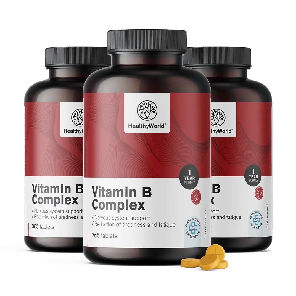 Vitamínový komplex B s všemi vitamíny B