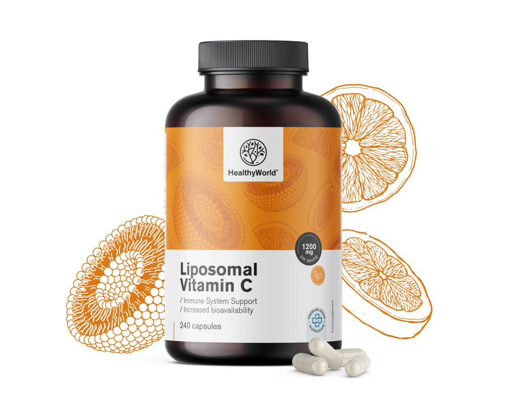 Lipozomální vitamín C 1200 mg