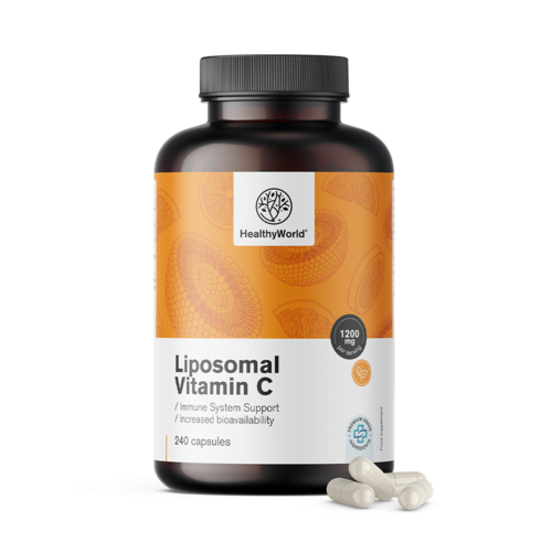 Lipozomální vitamín C 1200 mg, 240 kapslí