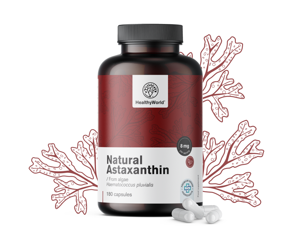 Přírodní astaxanthin 160 mg