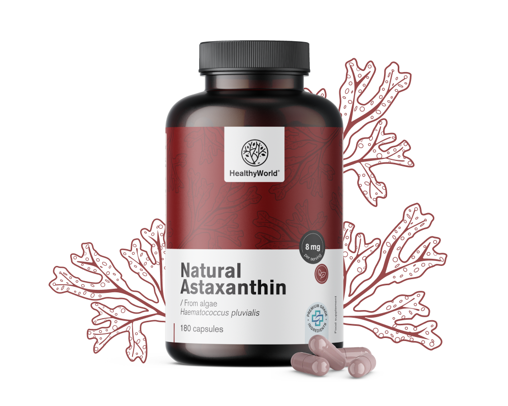 Přírodní astaxanthin 160&nbsp;mg