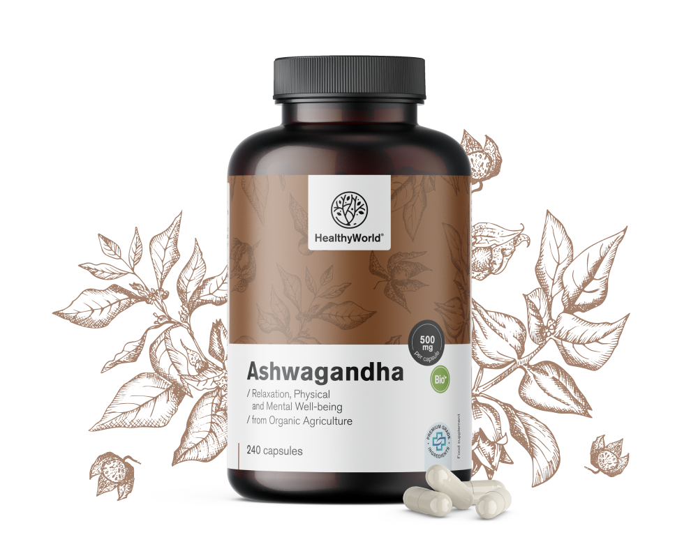 Ašvaganda 500 mg