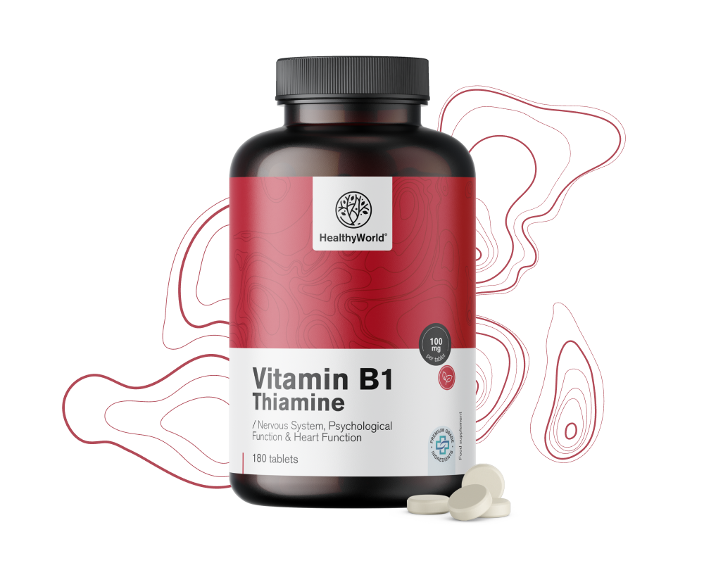 Vitamín B1 – thiamin 100 mg
