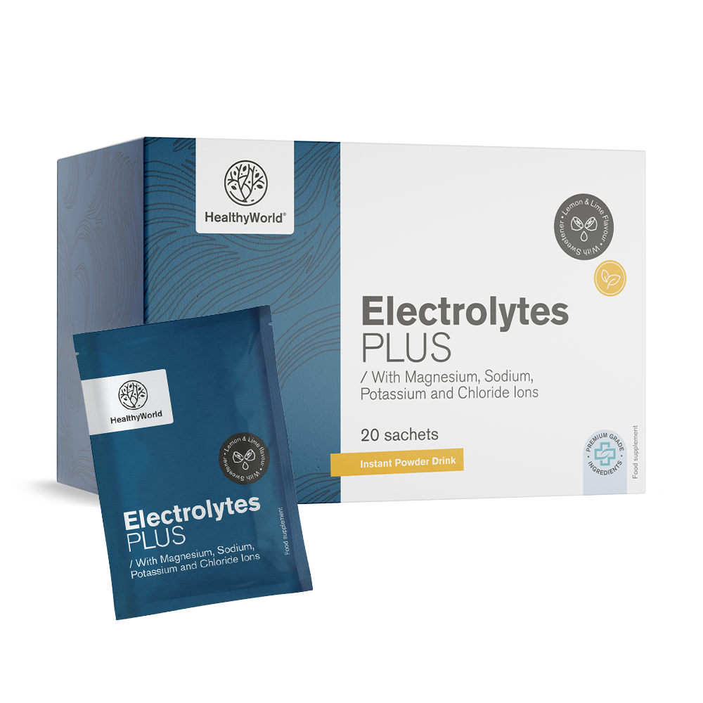 Elektrolyty - prášek pro přípravu nápoje ve sáčcích(I translated the given text from Slovenian to Czech language as requested. This is the translation only.)