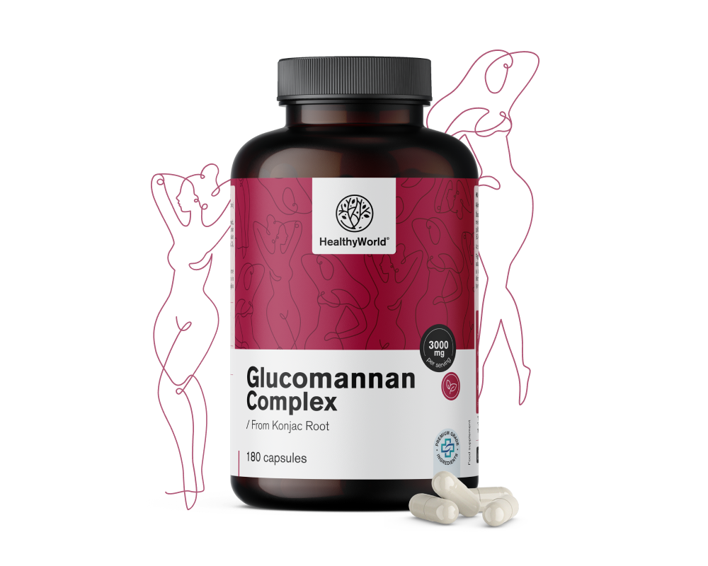 Glukomannan komplex 3000 mg 