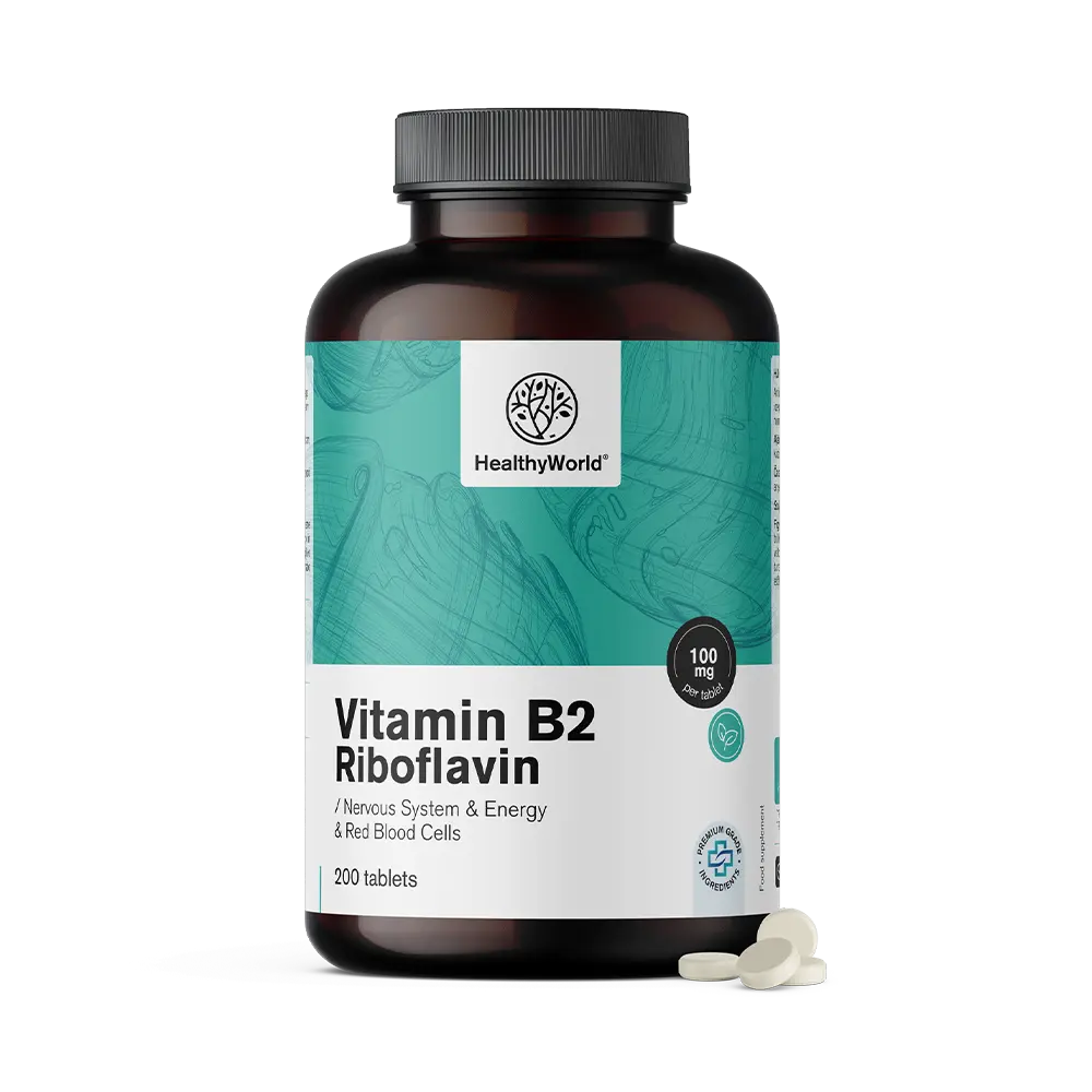 Vitamín B2 - riboflavin 100 mgVitamín B2 - riboflavin 100 mg
