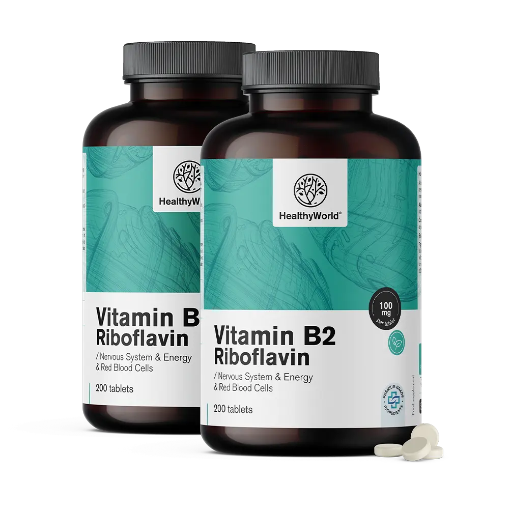 Vitamín B2 - riboflavin 100 mgVitamín B2 - riboflavin 100 mg
