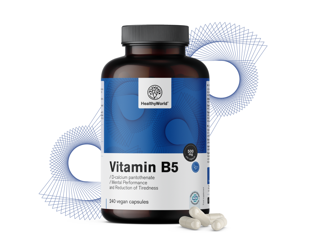 Vitamín B5 500 mg