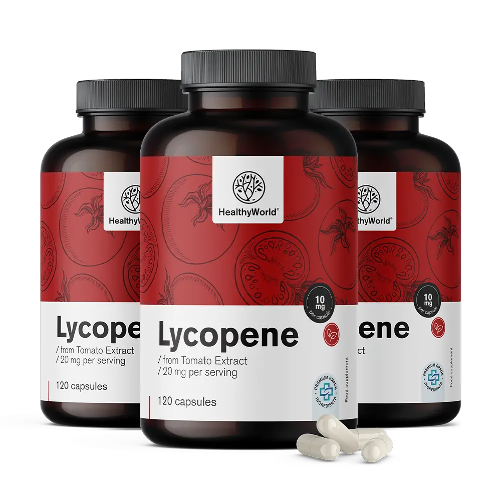 Lykopen 10 mg - z extraktu rajčat