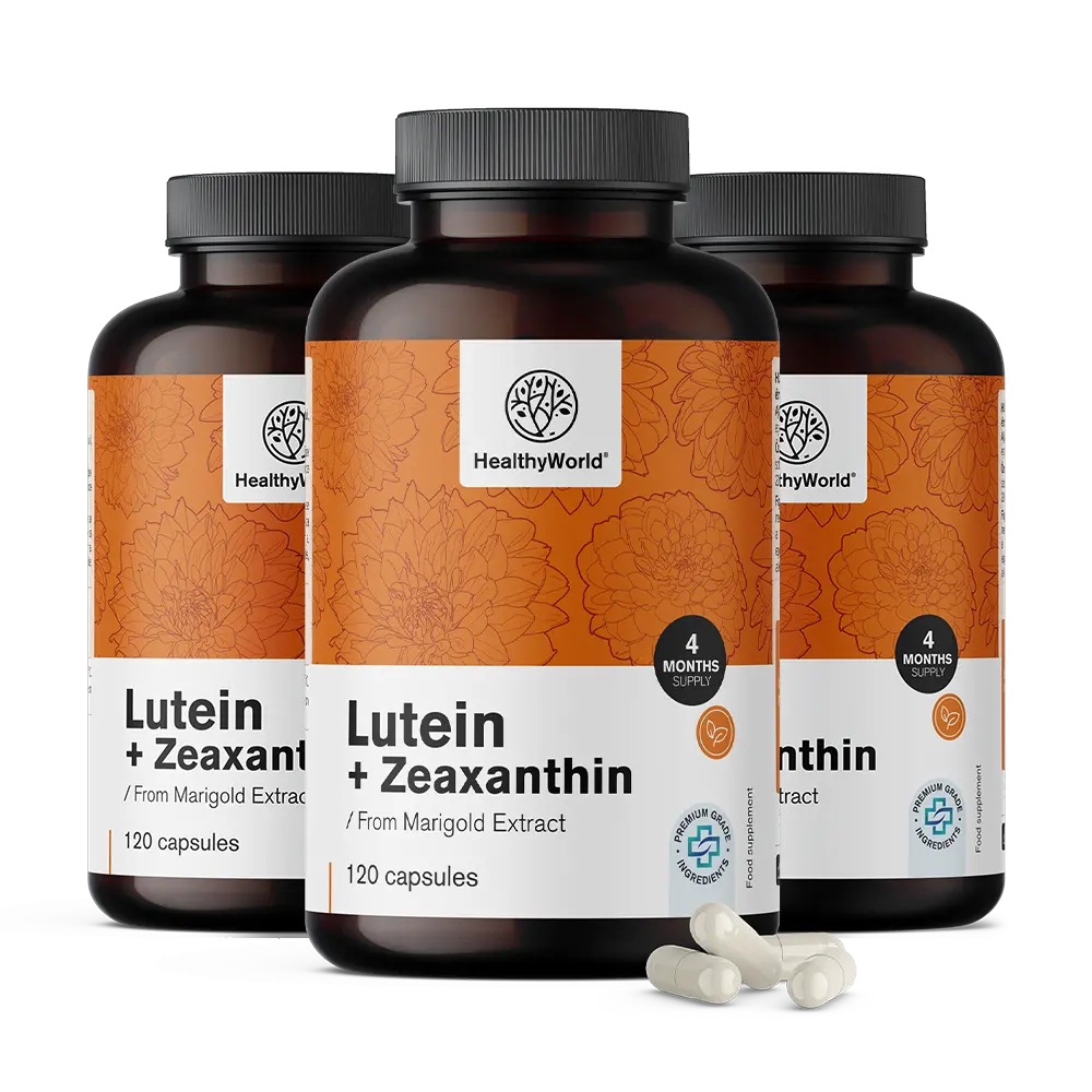 Lutein + Zeaxanthin z květu nevadského.