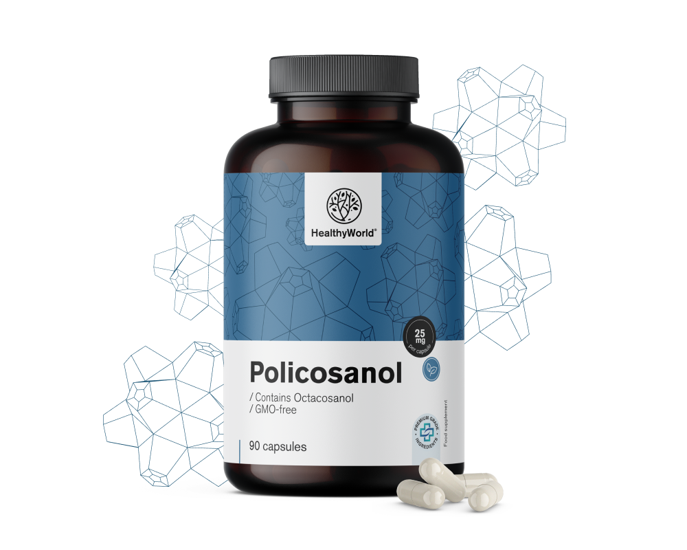 Policosanol 25 mg.