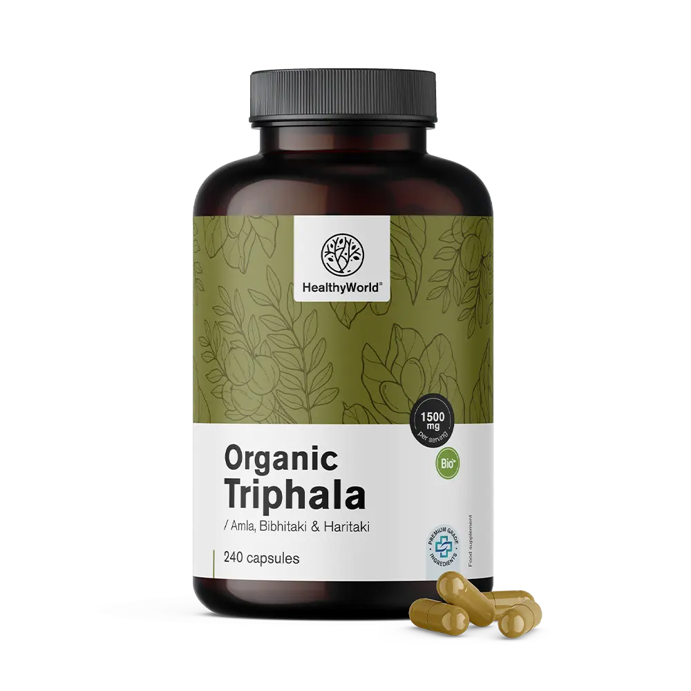 BIO Triphala v prášku.