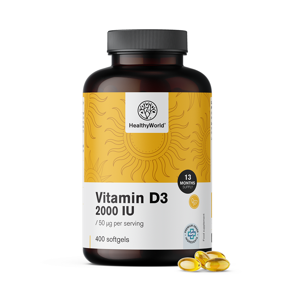 Vitamín D3 2000 i.e.