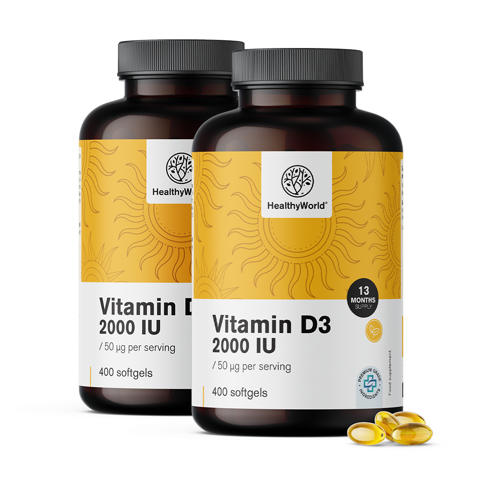 Vitamín D3 2000 i.e.