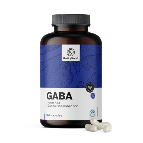 GABA 3000 mg, 320 kapslí