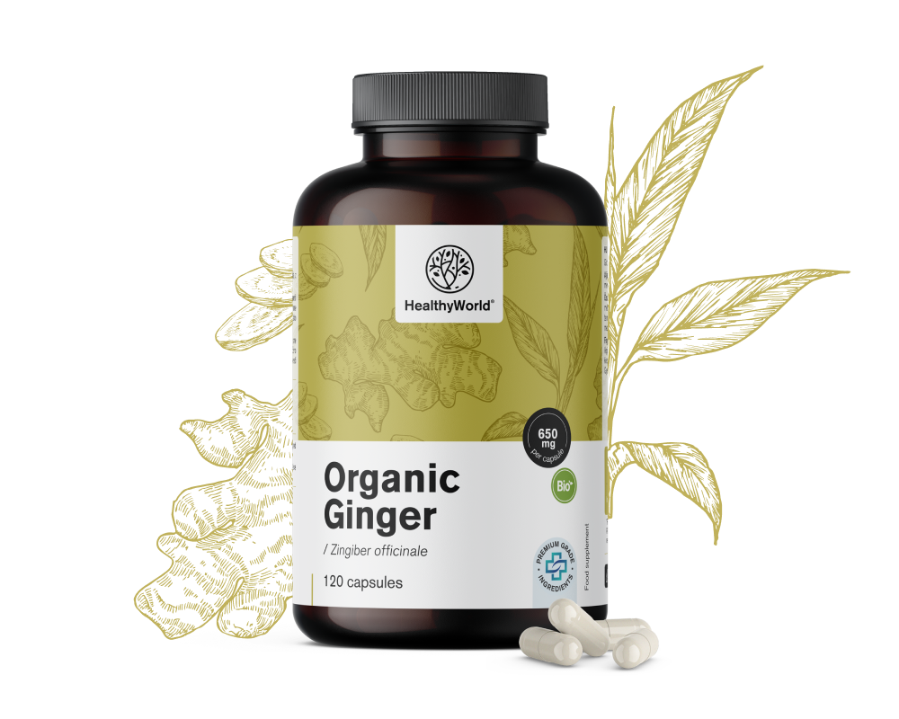 BIO Zázvor 650&nbsp;mg