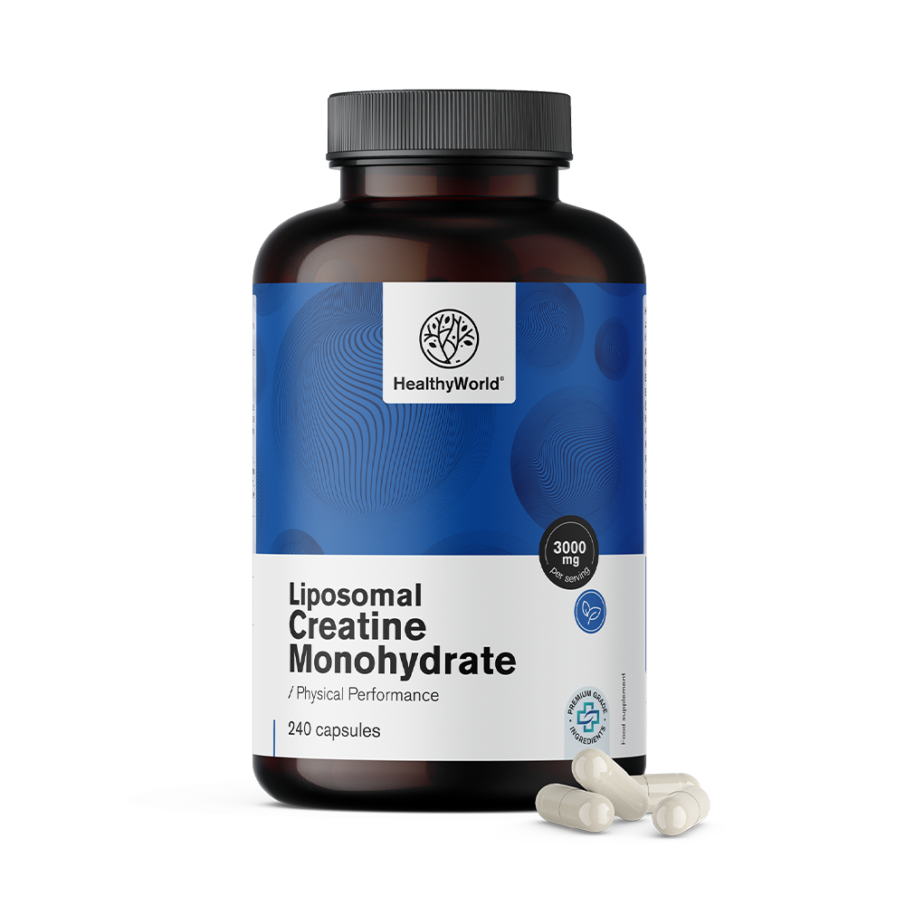 Liposomální kreatin monohydrát 3000 mg.