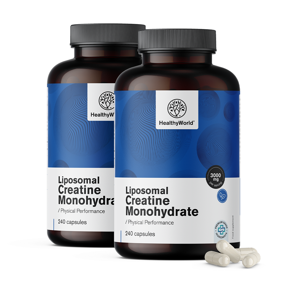 Liposomální kreatin monohydrát 3000 mg.