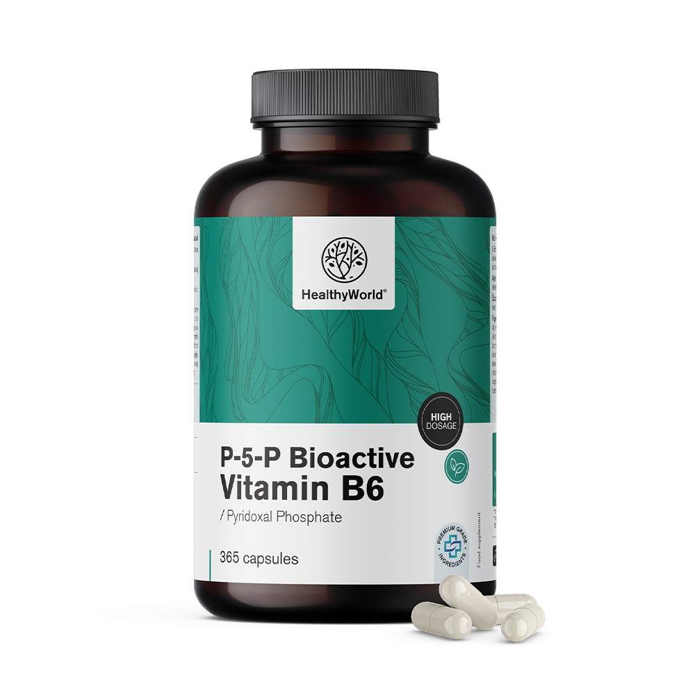 P-5-P - Bioaktivní vitamín B6.