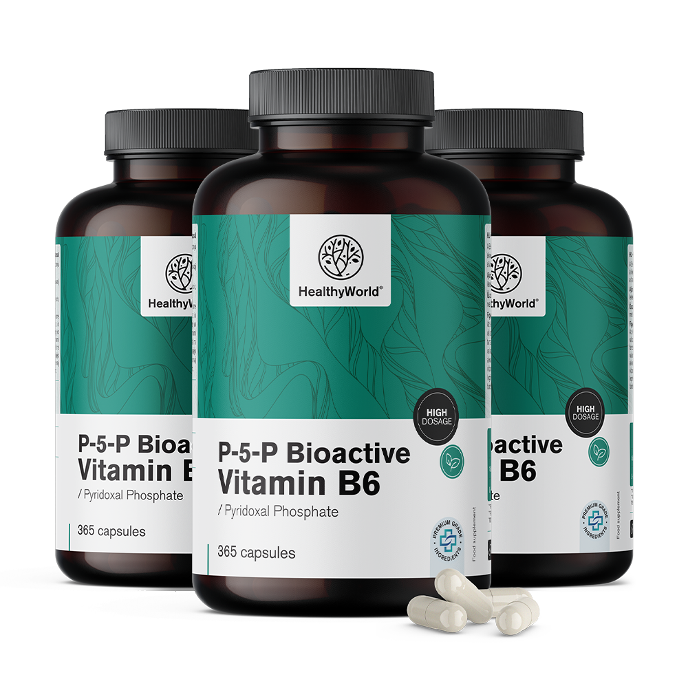 P-5-P - Bioaktivní vitamín B6.