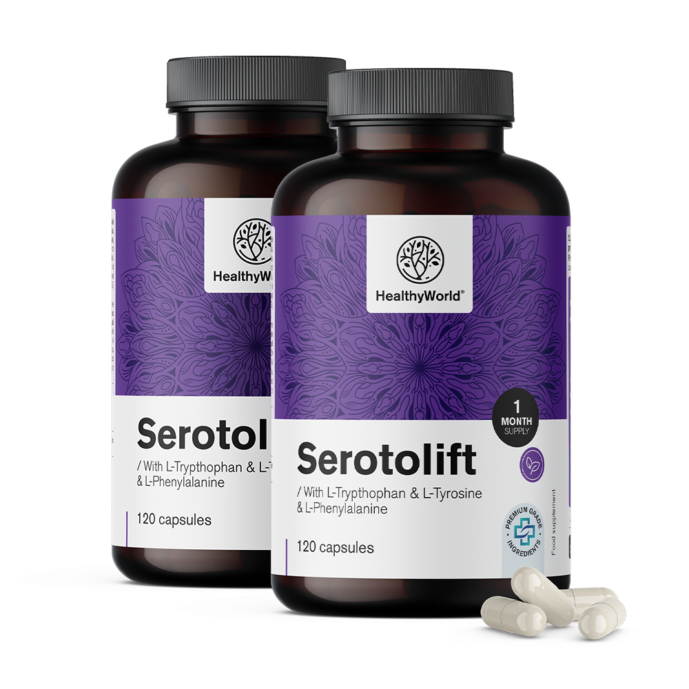 Serotolift - podpora serotoninu.Serotolift - podpora serotoninu.