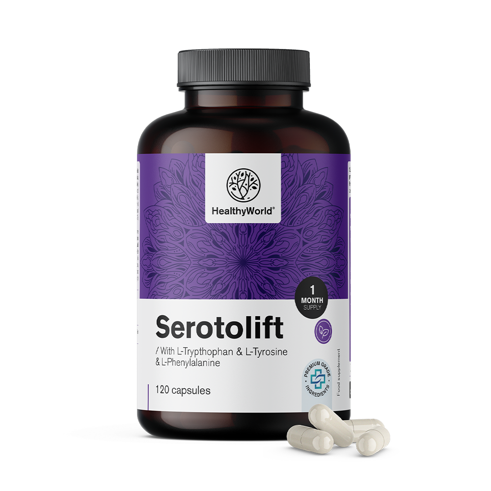 Serotolift - podpora serotoninu.Serotolift - podpora serotoninu.
