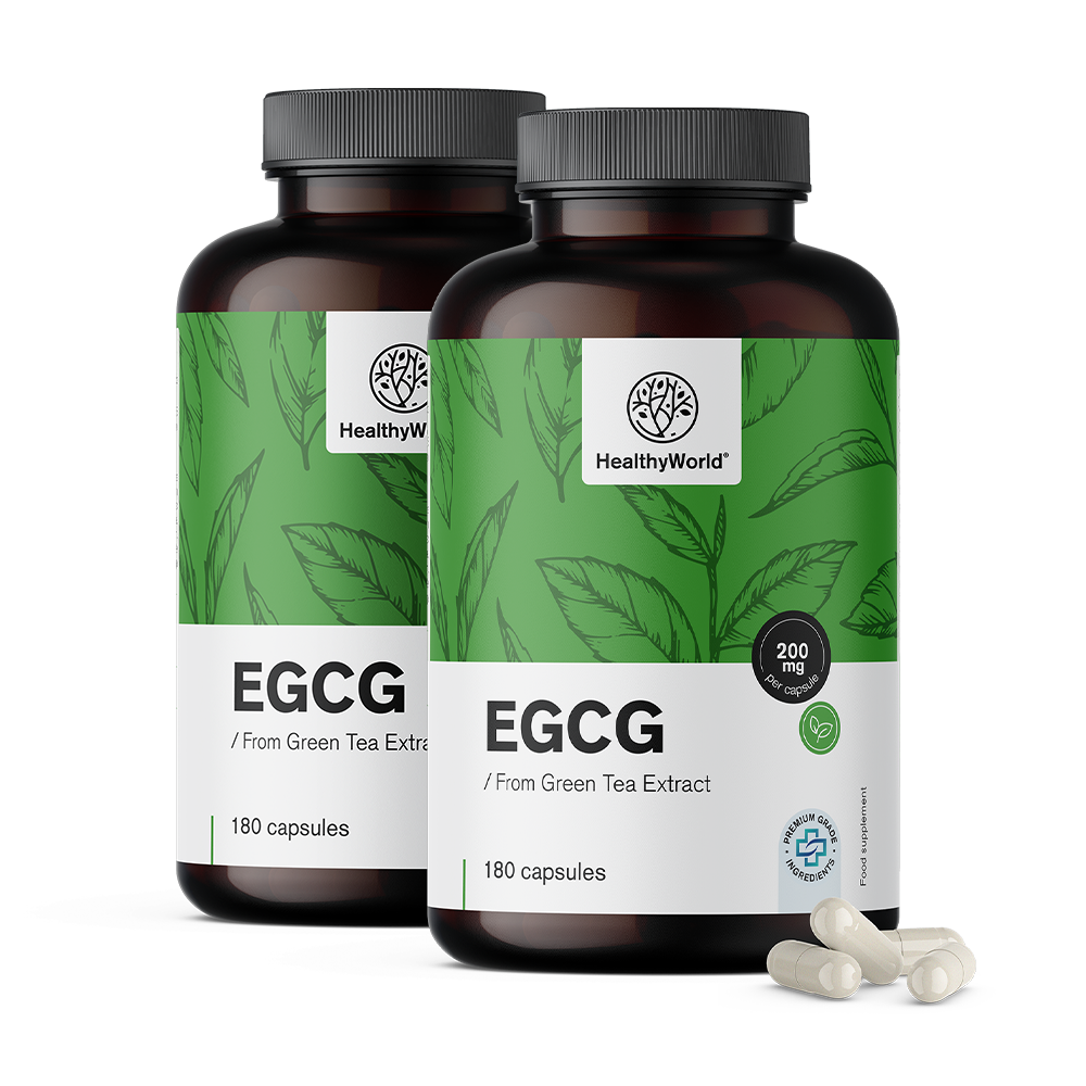 EGCG – z výtažku zeleného čaje