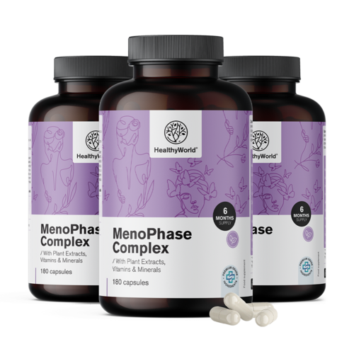 3x MenoPhase komplex, dohromady 540 kapslí
